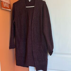 Long cardigan size M